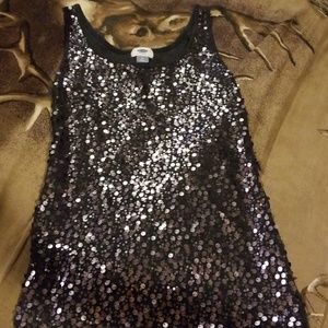 Old Navy sequin tank